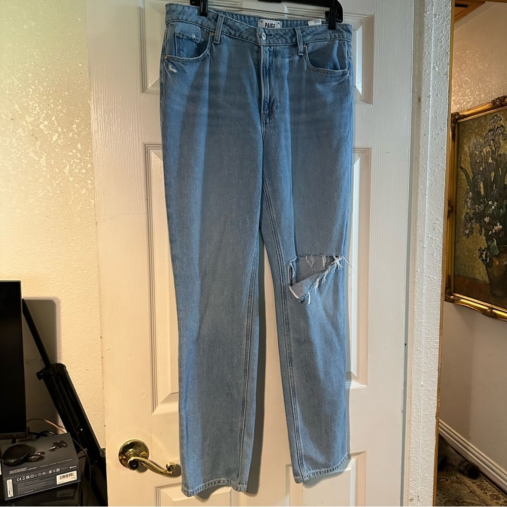 PAIGE Noella size 30 Light Blue Denim Jeans